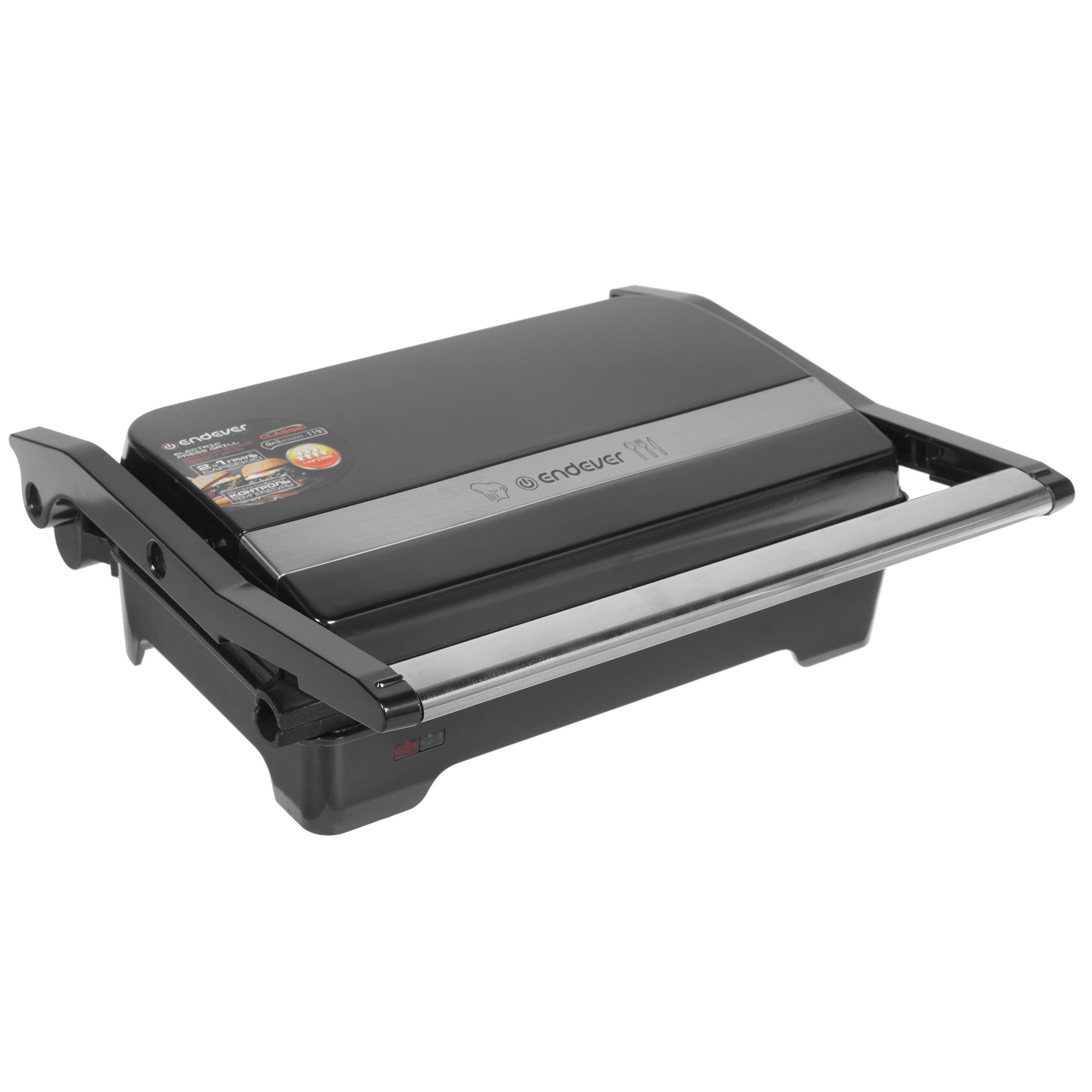 8197335 Гриль Endever Grillmaster 119 черный STDN-0124589