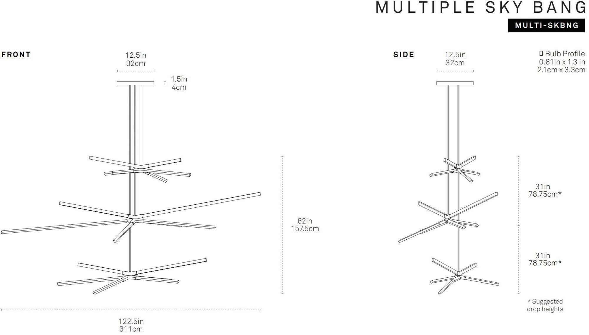 Stickbulb Led подвесной светильник из дерева Sky bang sun-id-1376922 - Вид №6
