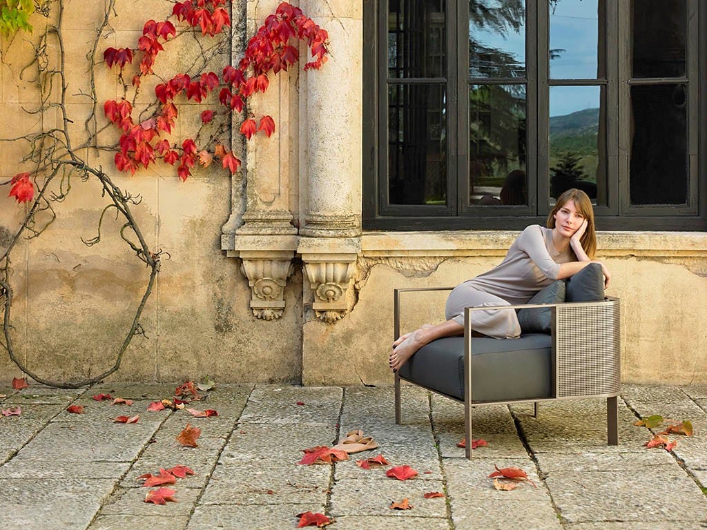 Термокрытый алюминиевый садовый стул с подлокотниками GANDIABLASCO Solanas ARCH-00049294 - Вид №5