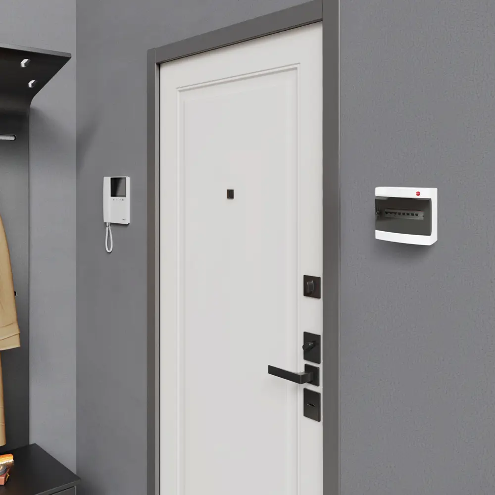 Щиток настенный с дверцей DKC 12 модулей с клеммным блоком IP41 пластик STLM-2080739 - Вид №3