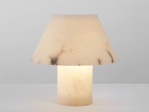 Наружная настольная лампа / настольная лампа из алебастра