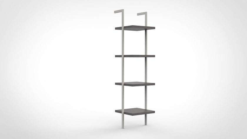 Mobilspazio Открытая полка с креплением от пола к потолку для гостиниц Urban sun-id-1405352 - Вид №11