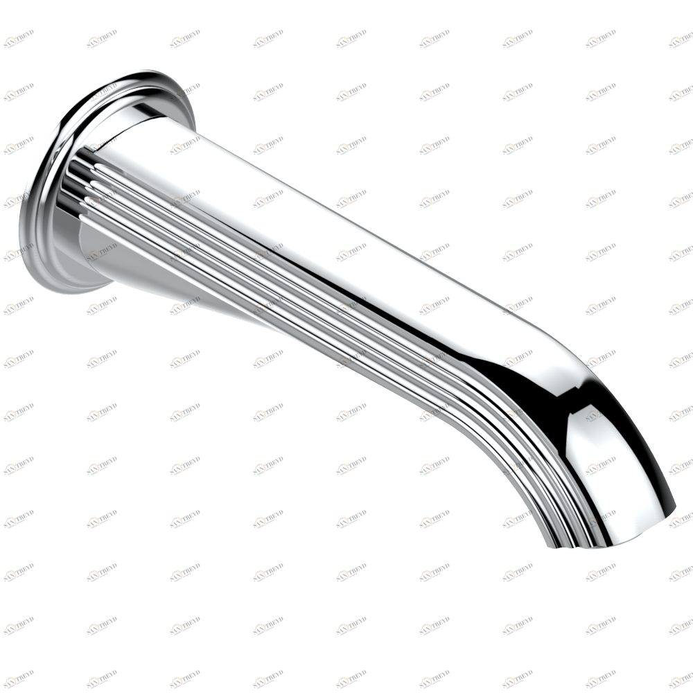 U5G-22SG Излив для ванны встраиваемый в стену - СУПЕР ГОЛИАФ Thg-paris Moon Dragon Хромированный U5G 22SG  A02 CAT.A