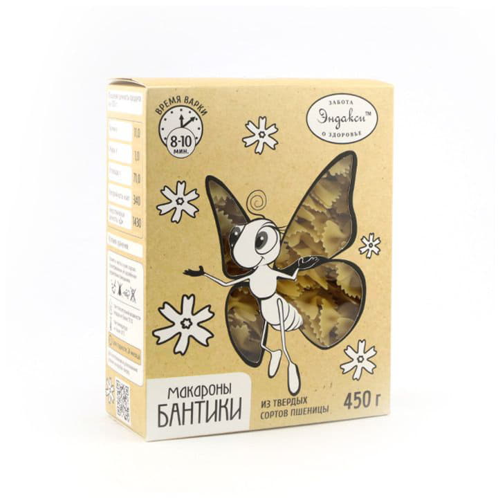 Макароны бантики Эндакси Santreyd 4561
