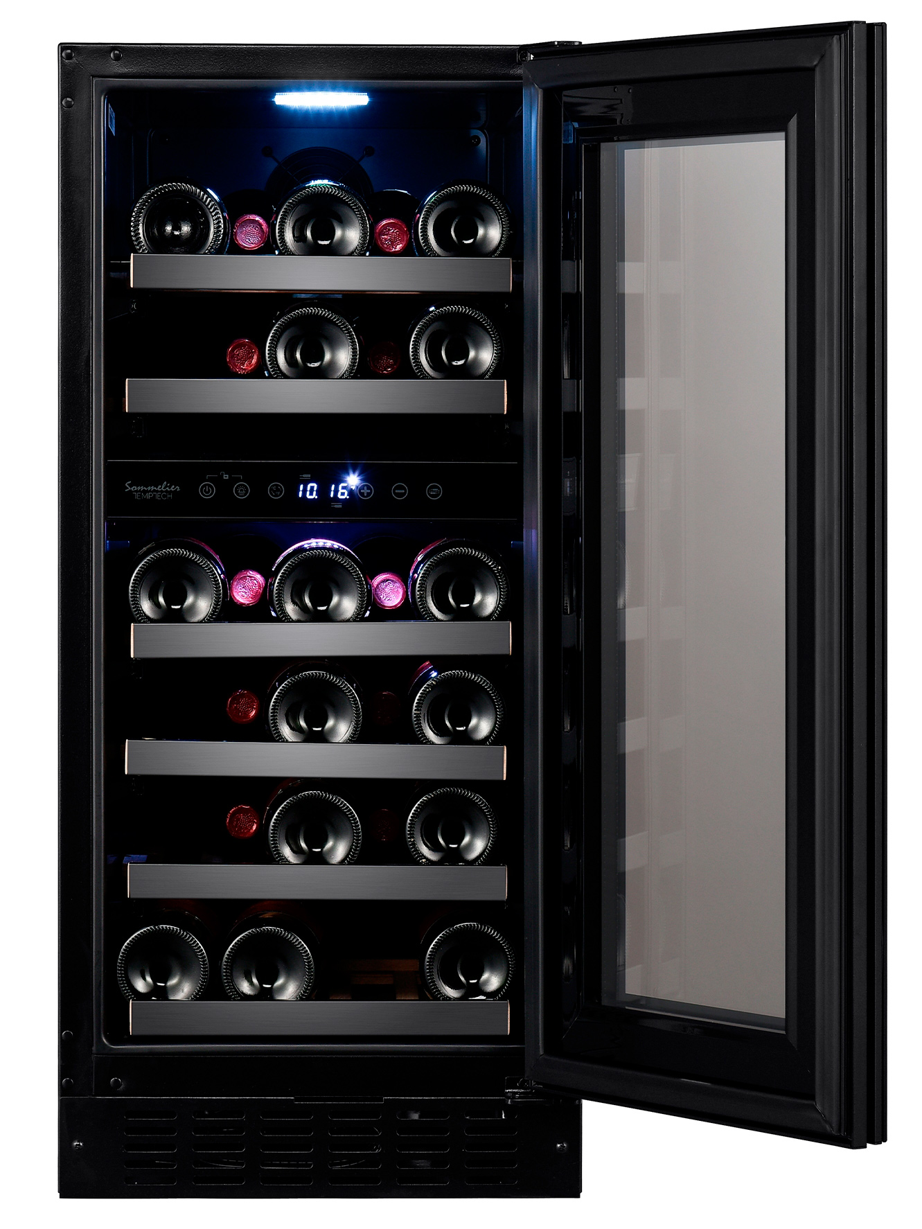 5360098 Винный шкаф Temptech SOMQ38DRB черный STDN-0005042 - Вид №1