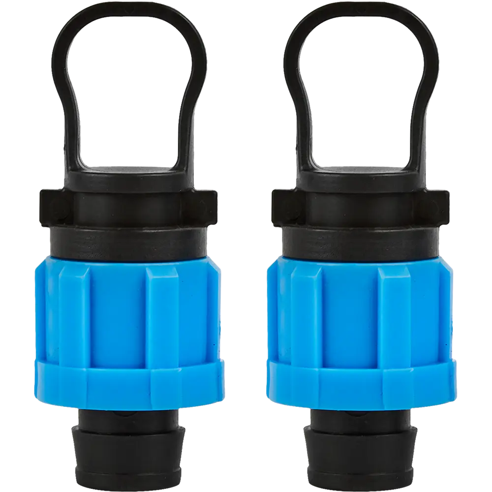 Заглушка BOUTTE для капельной ленты 16 мм с фиксирующим кольцом 87270980 STLM-0955447