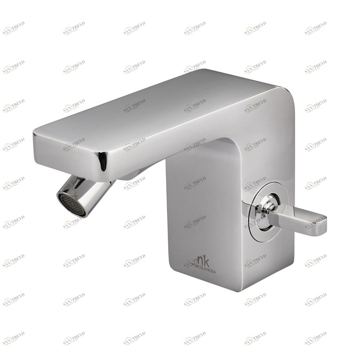 Смеситель для биде, однорычажный, 3/8 дюйма. Керамический картридж Ø25 мм. Длина шлангов 470 мм. Без всплывающих отходов. Расход 7,6 л / мин. при 3 барах.  Lounge NOKEN 100063519  CHROME