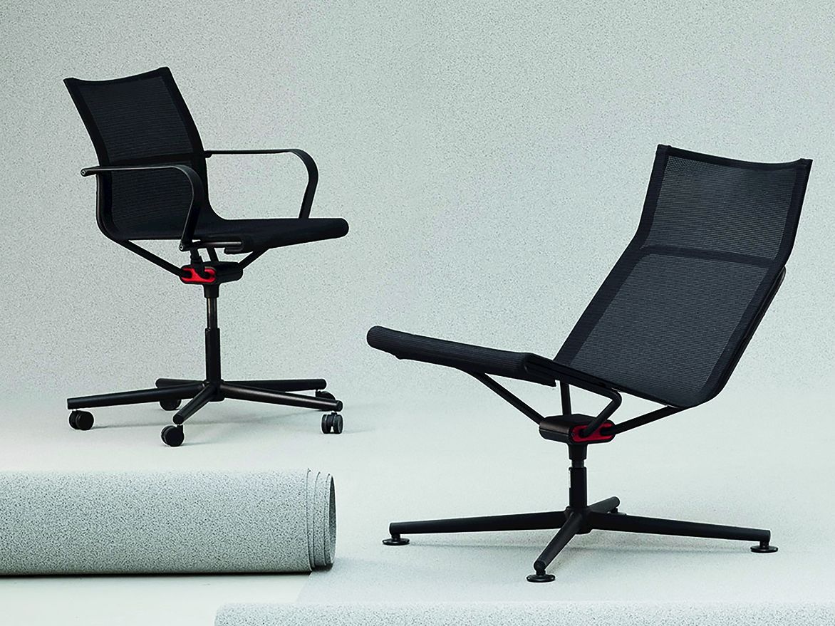 Сетчатое вращающееся офисное кресло с подлокотниками Wagner D1 ARCH-00034420 - Вид №12