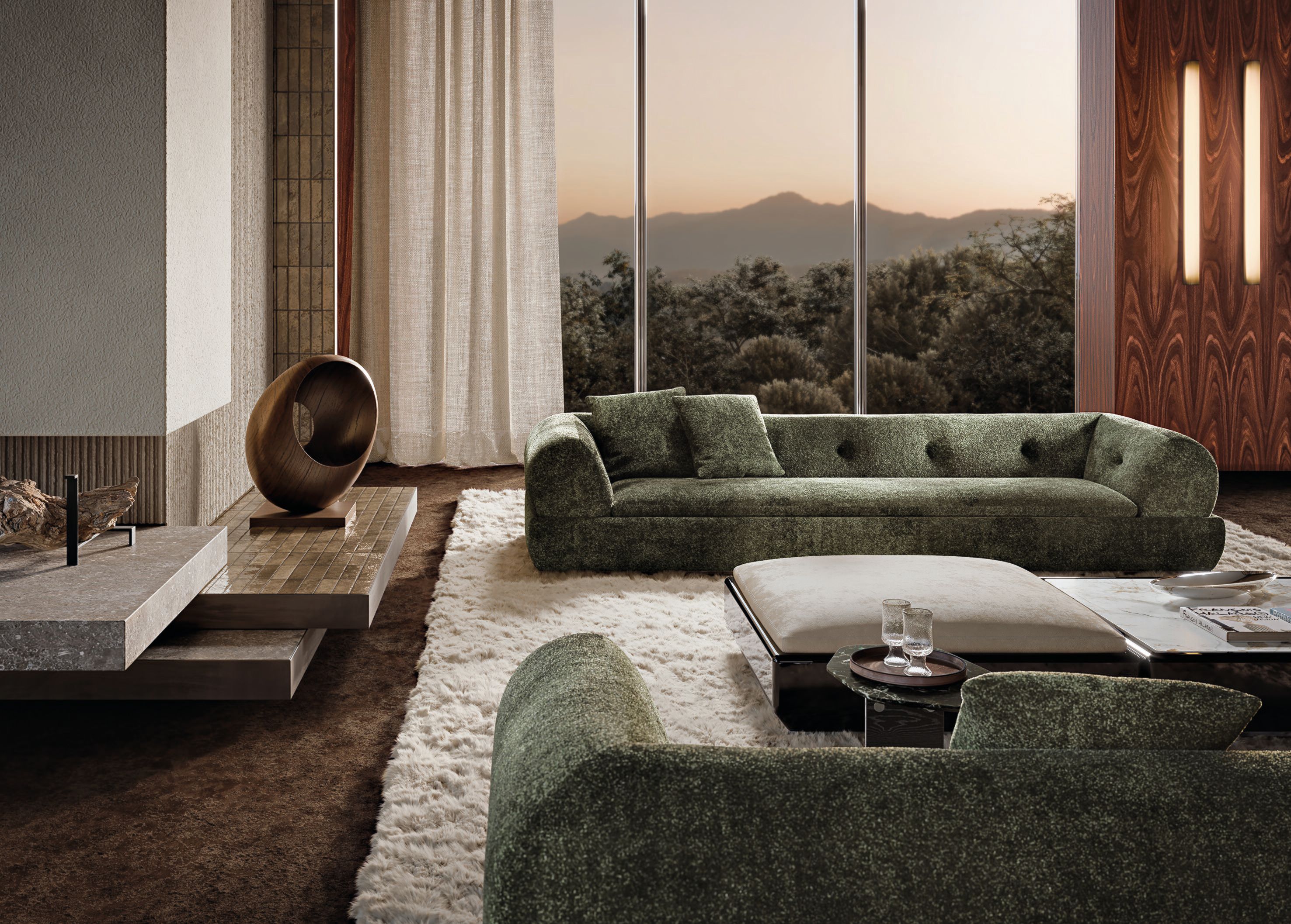 Ткань диван Minotti Supermoon ARCH-00143593 - Вид №3