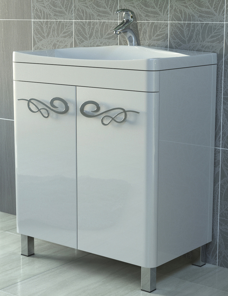 Тумба Olivia 700 (Olivia)700⨉430⨉830 мм белый Santreyd sun-id-665150 - Вид №1