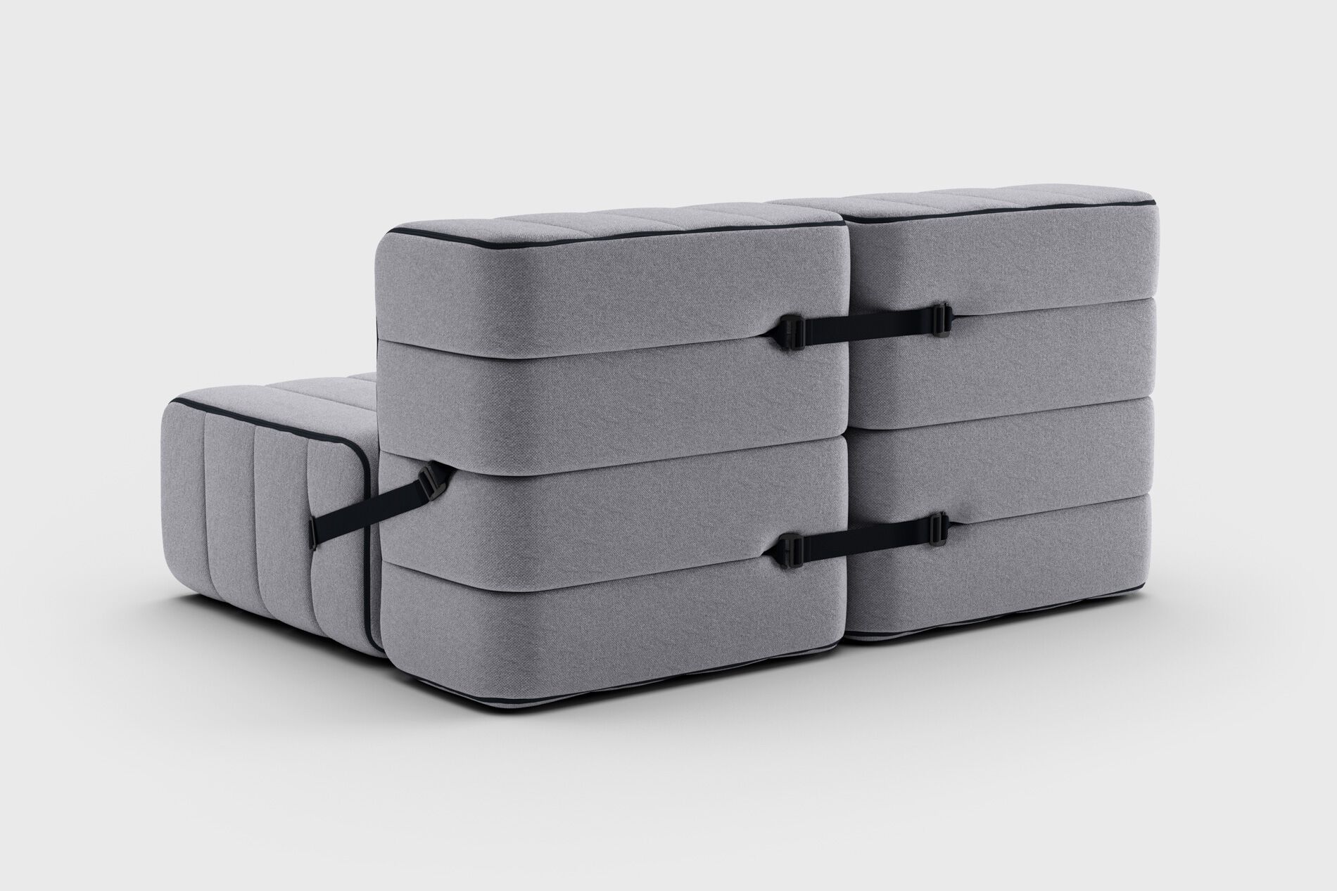 2-местный модульный тканевый диван AMBIVALENZ Curt ARCH-00047021 - Вид №59