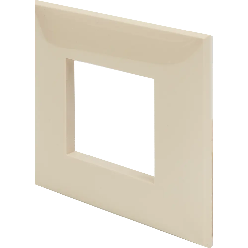 Рамка для розеток и выключателей DKC Avanti 1 пост цвет ванильная дымка STLM-2071254 - Вид №1