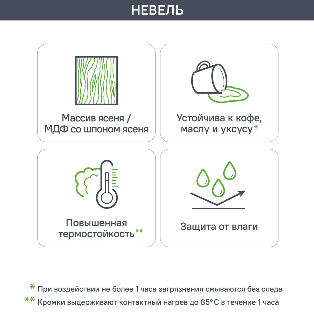 Фасад для кухонного шкафа Невель 44.7x102.1 см Delinia ID массив ясеня цвет кремовый STLM-2117821 - Вид №2