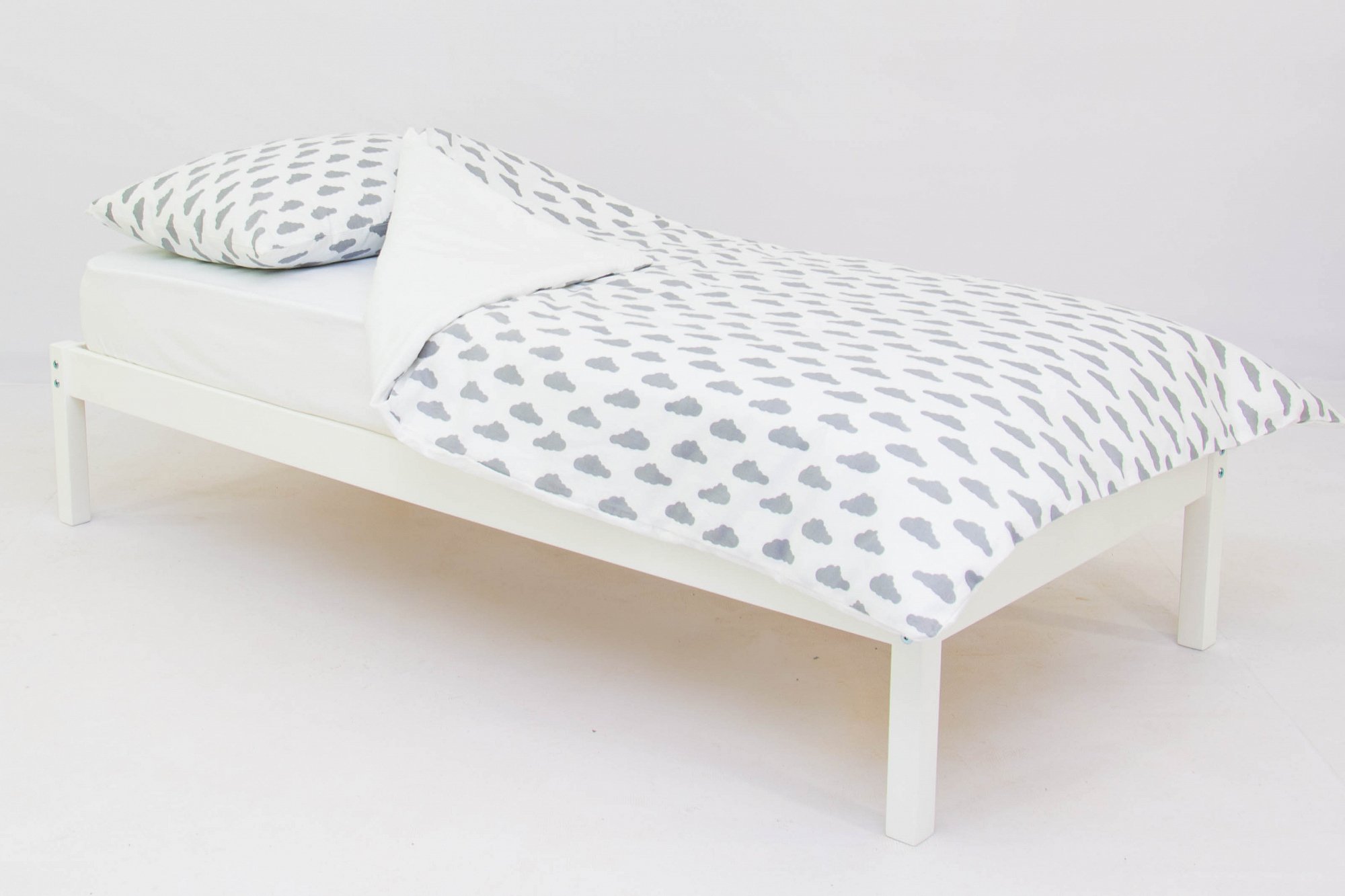 Детское постельное белье "Облака" графит БЕЛЬМАРКО  327415 Серый Santreyd  - Вид №1