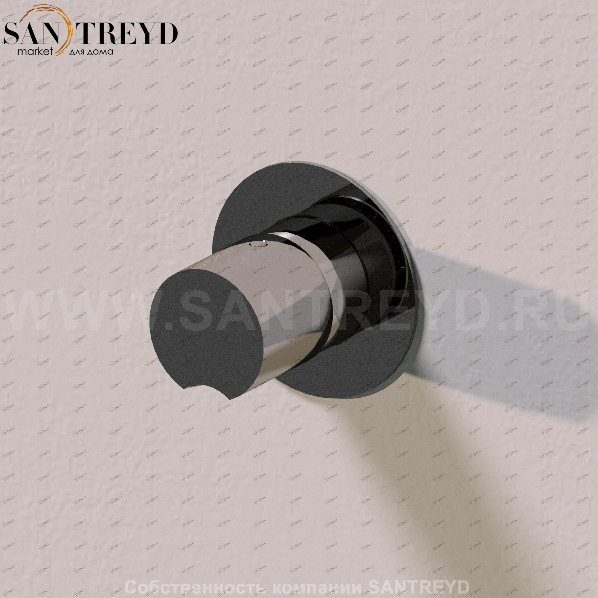 Flaminia FOLD Однорычажный смеситель для душа хромированный FL2560 Ceramica Flaminia