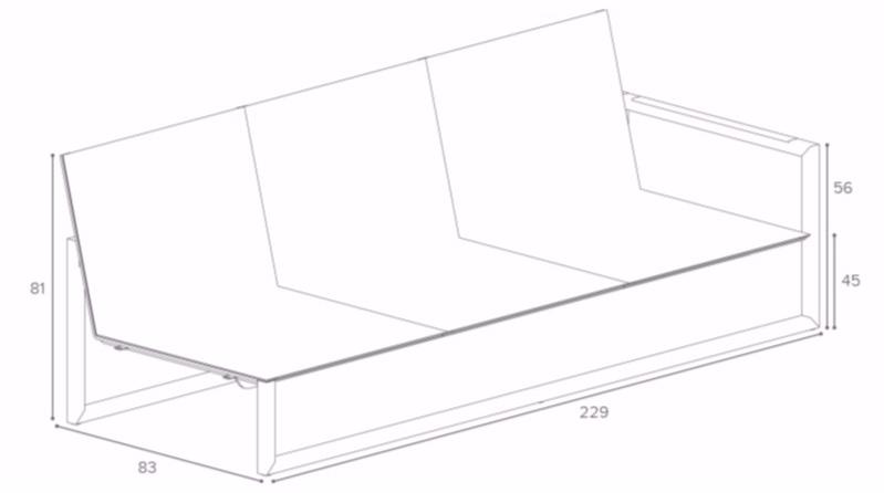 Royal Botania 3-х местный диван batyline® Ninix lounge sun-id-1385812 - Вид №10