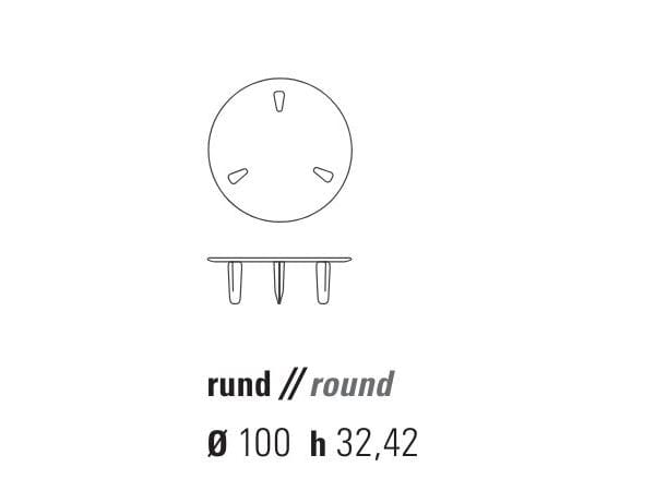 Мраморный круглый низкий журнальный столик ZEITRAUM Kuyu ARCH-00146876 - Вид №4