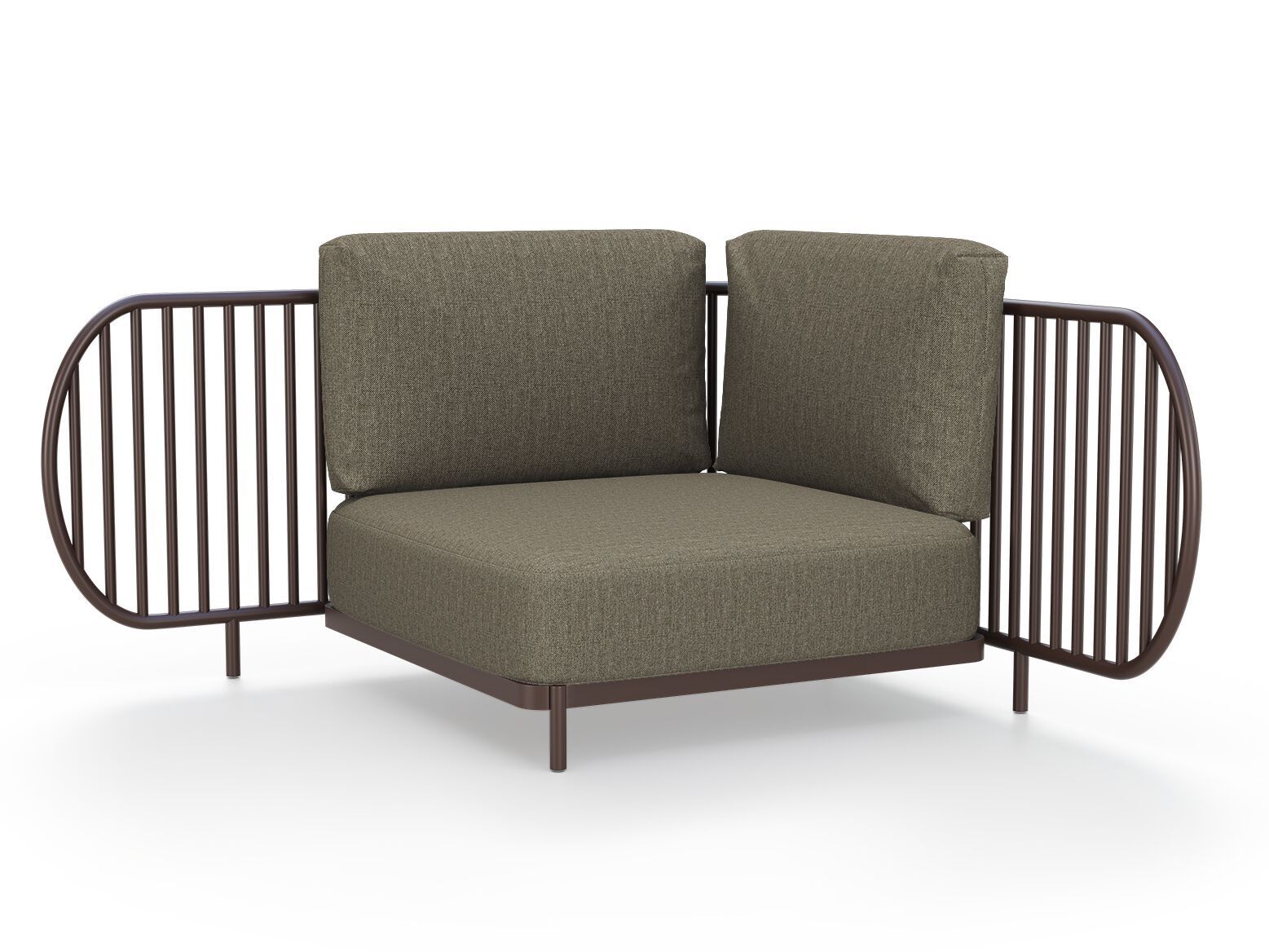 Алюминиевое и Угловое садовое кресло Sunbrella® YAAZ Ova ARCH-00037810