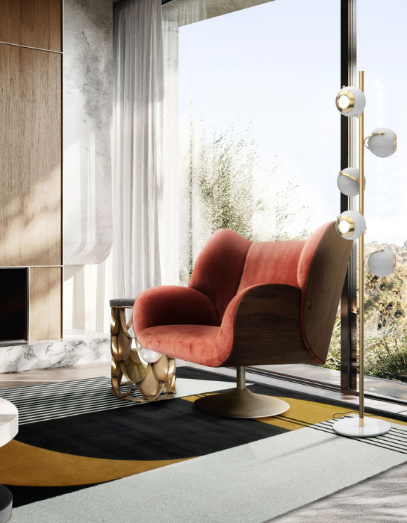 Кресла Virginia Armchair Covethouse ESSENTIAL HOME  - Вид №3