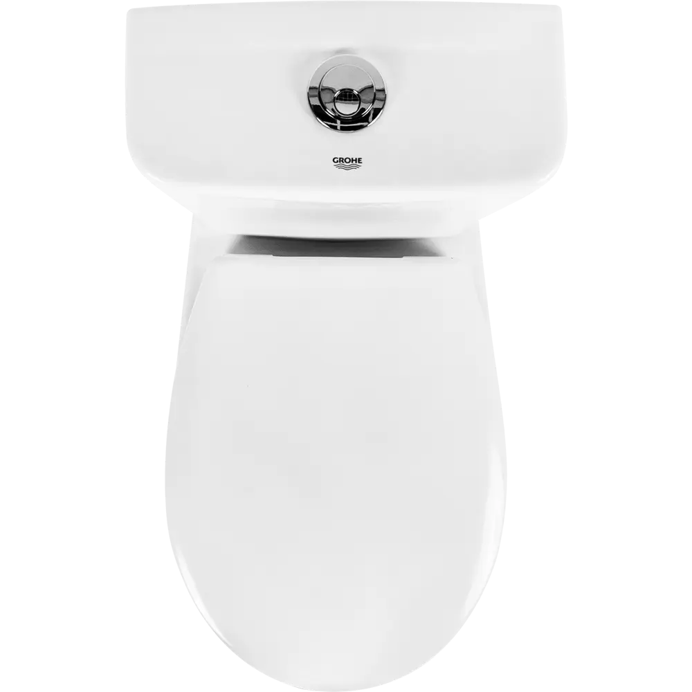 Унитаз-компакт Grohe Bau Ceramic 39604000 горизонтальный выпуск двойной слив 82109184 STLM-2034342 - Вид №5
