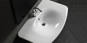 75FO Накладная раковина на столешницу  овальная Olympia Ceramica