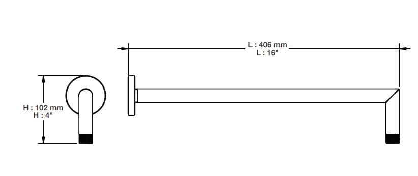 Термостатический набор для душа с душем BARIL PRO-2805-46 ARCH-00152135 - Вид №6
