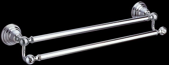 CA217 Держатель для полотенец, двойной, 60 см bagno&associati CANOVA
