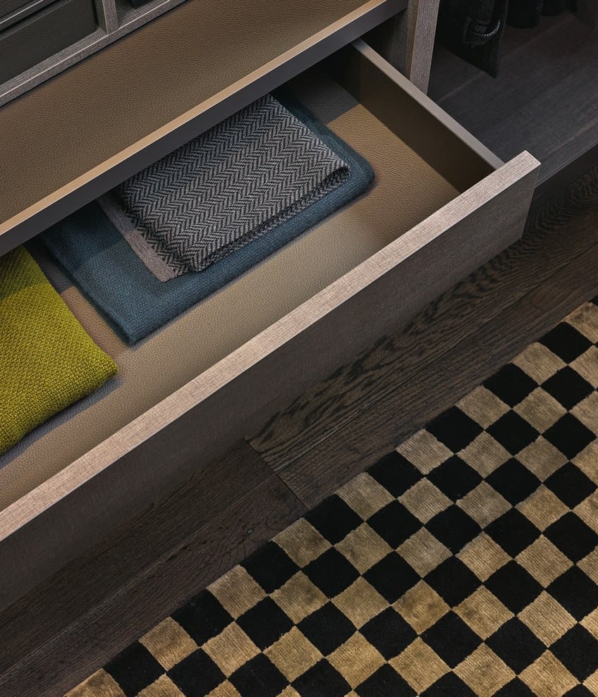 Прямоугольный ковер ручной работы в клетку Poliform DAMA ARCH-00107032 - Вид №1