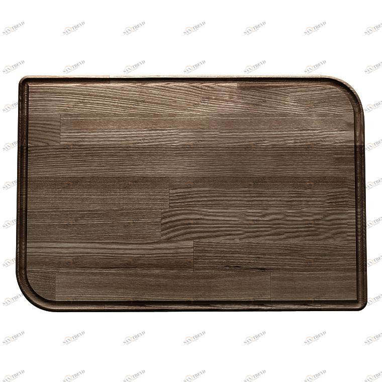 Доска разделочная Legnoart, дерево, 450х300х22 мм, темно-коричневая L002040701025