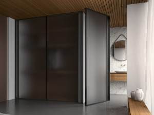 Стеклянная дверь