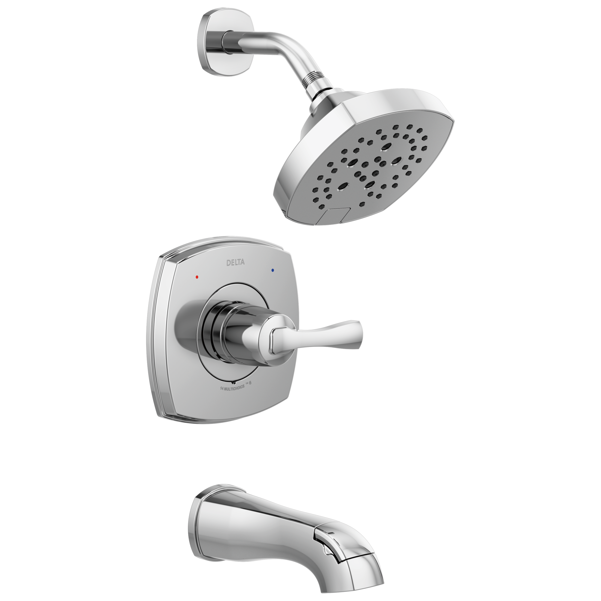 T14476 Ванна и душ серии 14 Delta Faucet Stryke Хром 