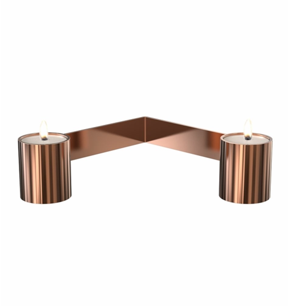 FROST Подсвечник 2004 » медь Нержавеющая сталь Медь N2004-C  - Вид №1