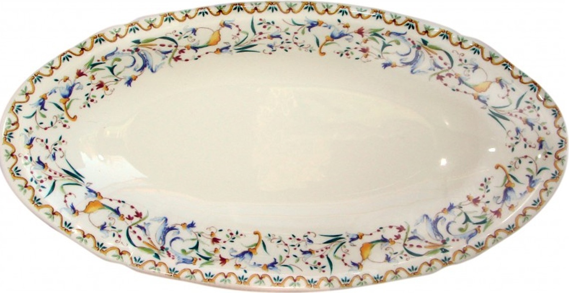 92377 Gien Блюдо овальное Gien Тоскана 28см, фаянс Фаянс 