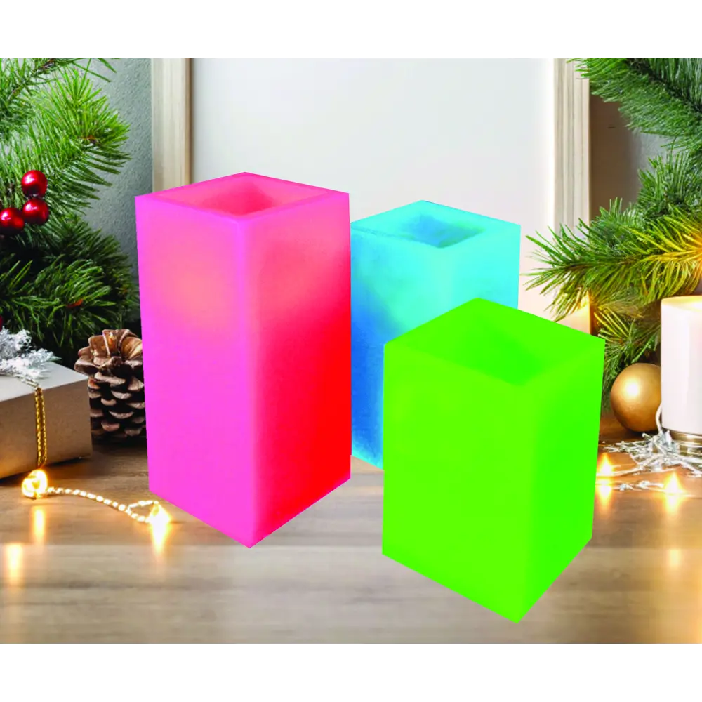 89378385 Набор свечей для дома 3 светодиода 7.5 см белый 3 шт. STLM-1352295 Santreyd  - Вид №6