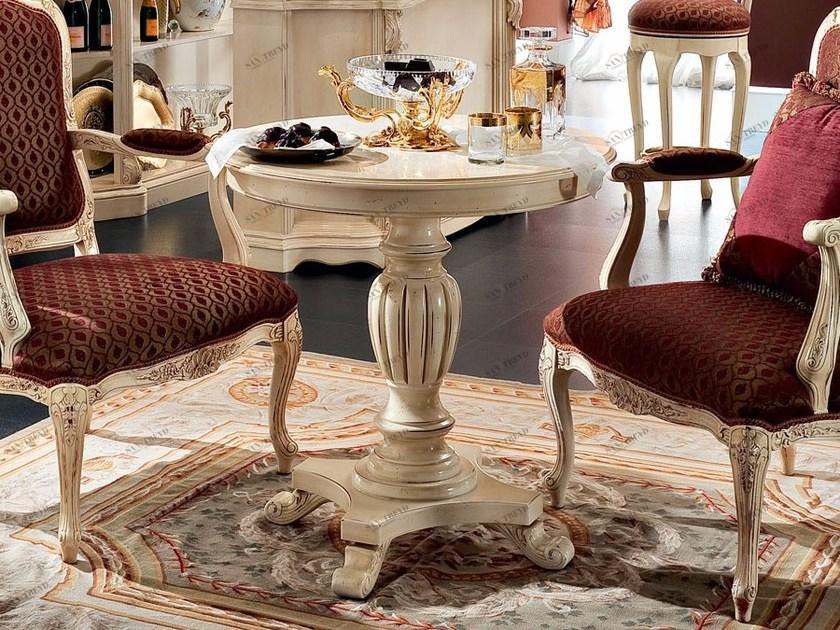 Modenese Gastone Круглый журнальный столик с основанием 4 звезды для гостиной Bella vita sun-id-1475005