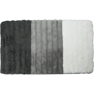 Коврик для ванной комнаты Elly 60х100 см цвет серый