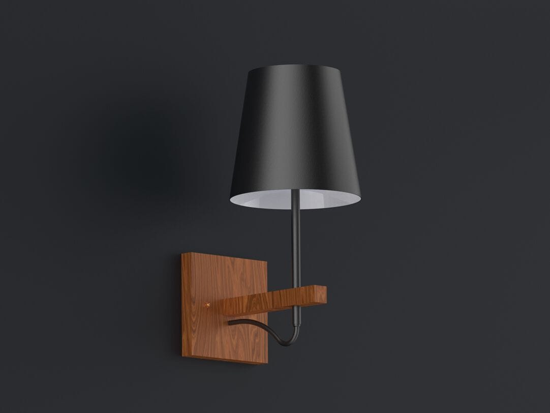 Алюминиевый настенный светильник с фиксированным кронштейном Exporlux Kings and Queens ARCH-00152297 - Вид №1