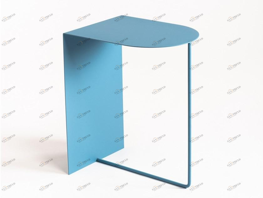 FORMAE Журнальный столик из стали с порошковым покрытием и полкой для журналов Roommate sun-id-1434559