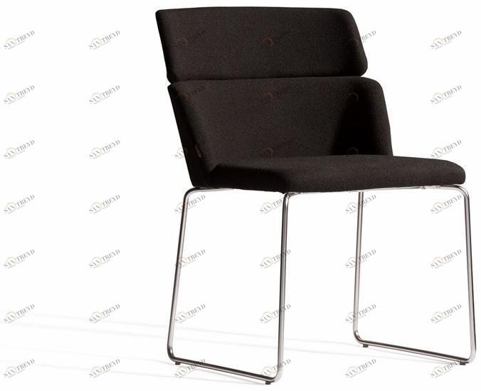 Capdell Санный стул с обивкой из ткани Concord sun-id-1360930