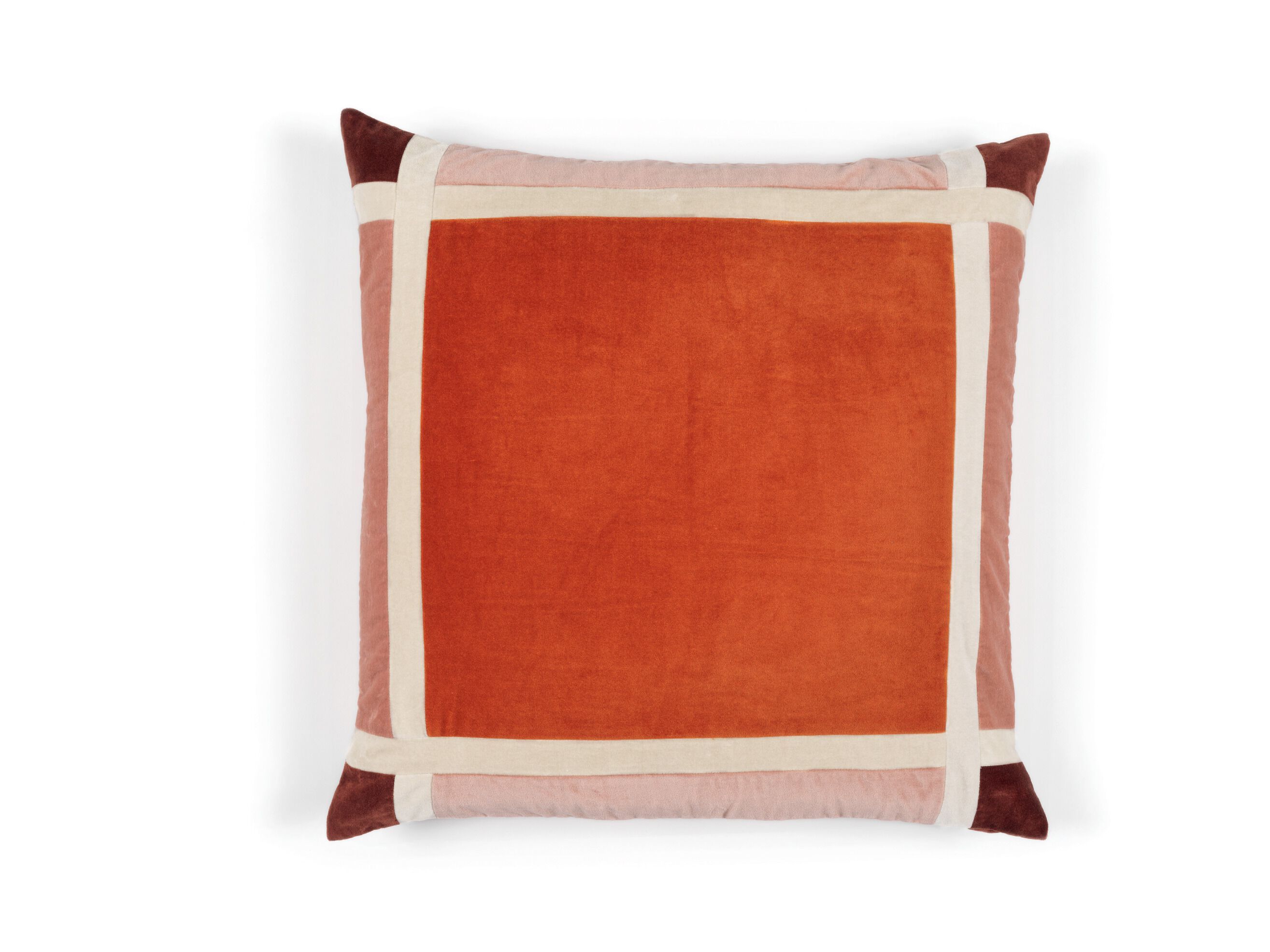 Квадратная подушка из бархата с геометрическим рисунком Élitis MELIE ARCH-00123728 - Вид №4