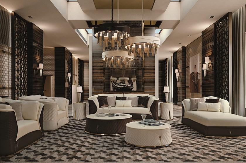 Turri Кожаная настольная лампа Vogue sun-id-1434424 - Вид №1