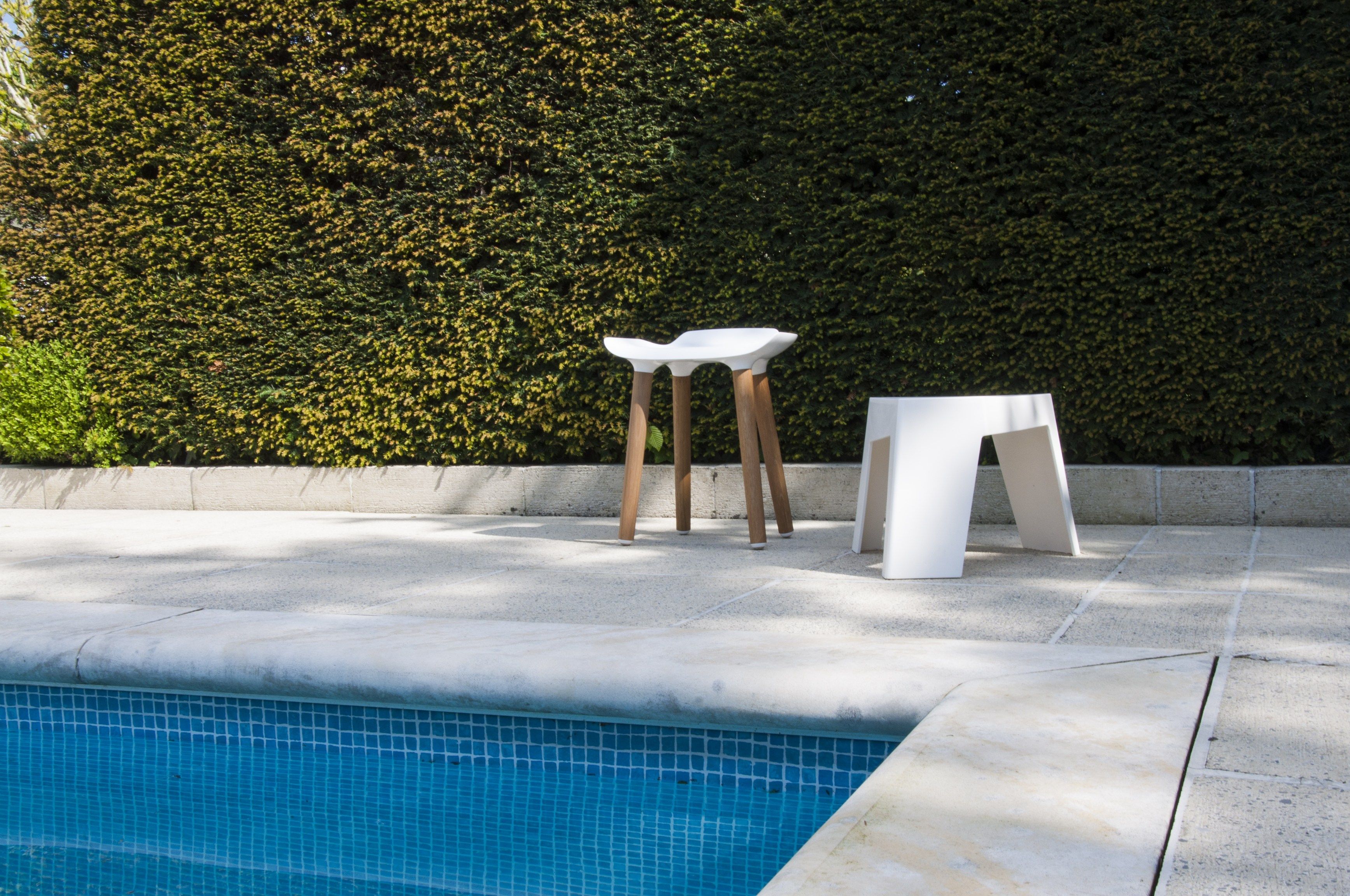 Низкий стул из дерева и полипропилена Quinze & Milan Pilot ARCH-00030889 - Вид №14