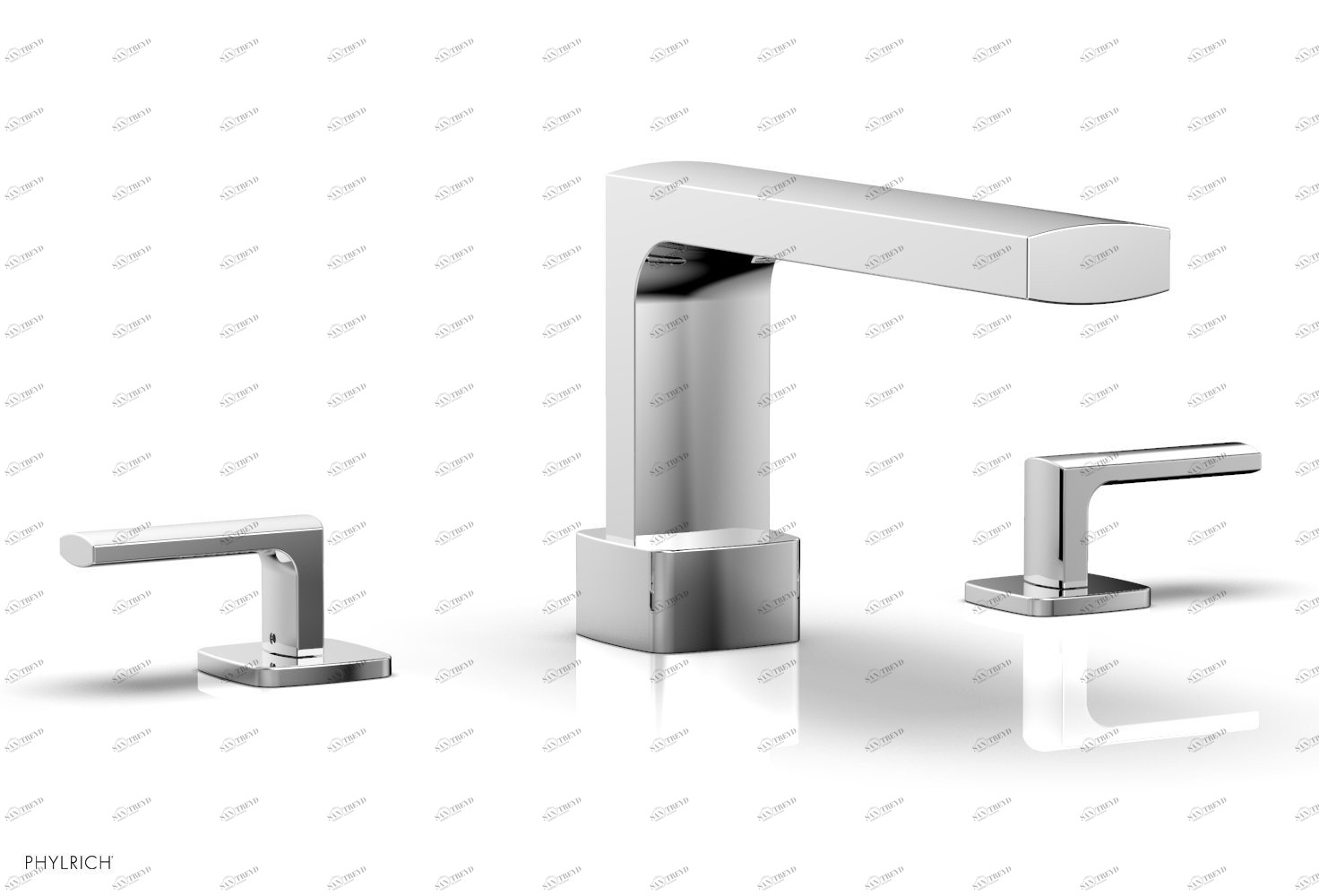 Смеситель для ванны RADI Phylrich  181-41-026 Хромированный 