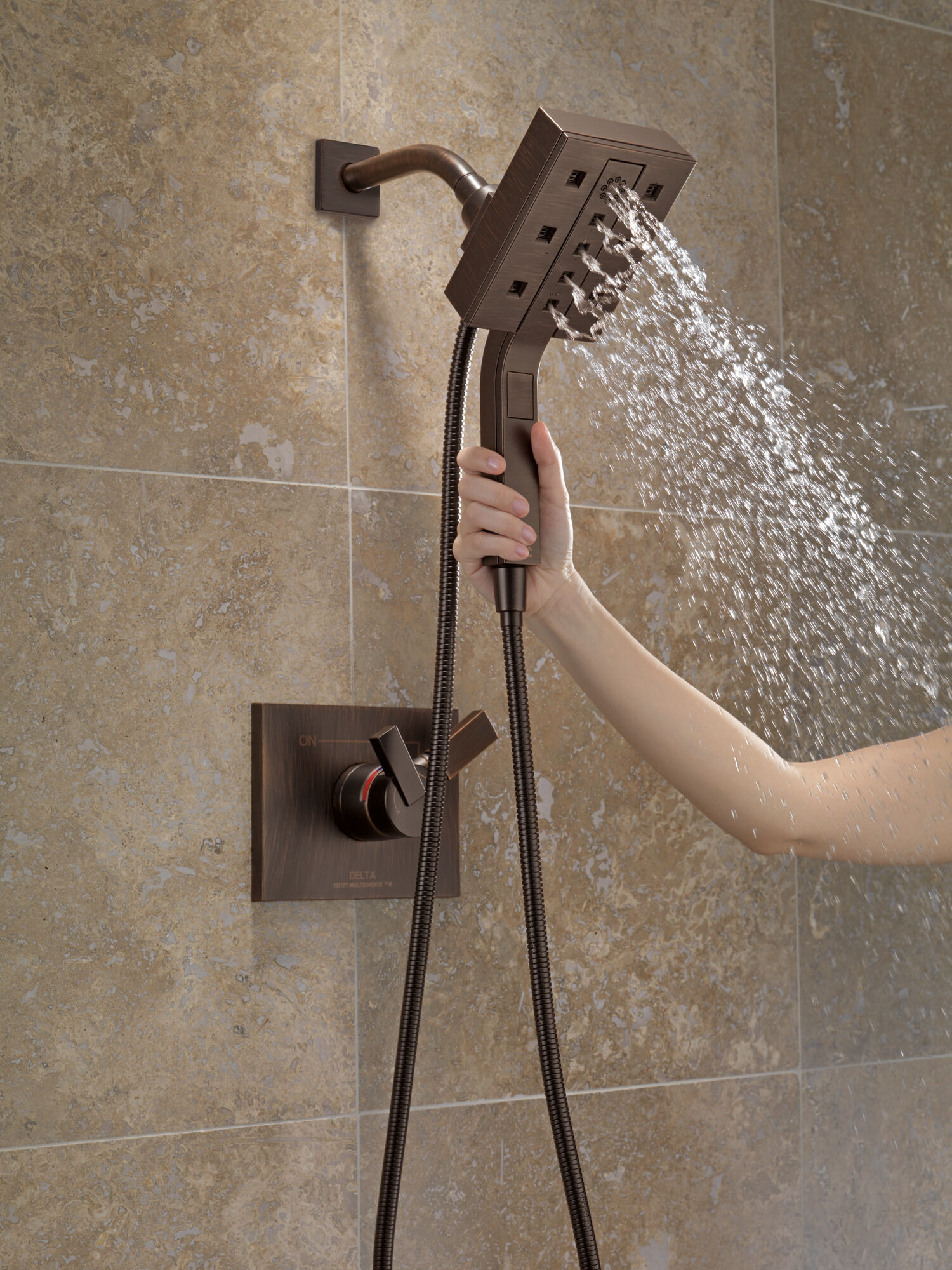 T17053-RB Облицовка только для клапана Monitor® серии 17 Delta Faucet Vero Венецианская бронза - Вид №17