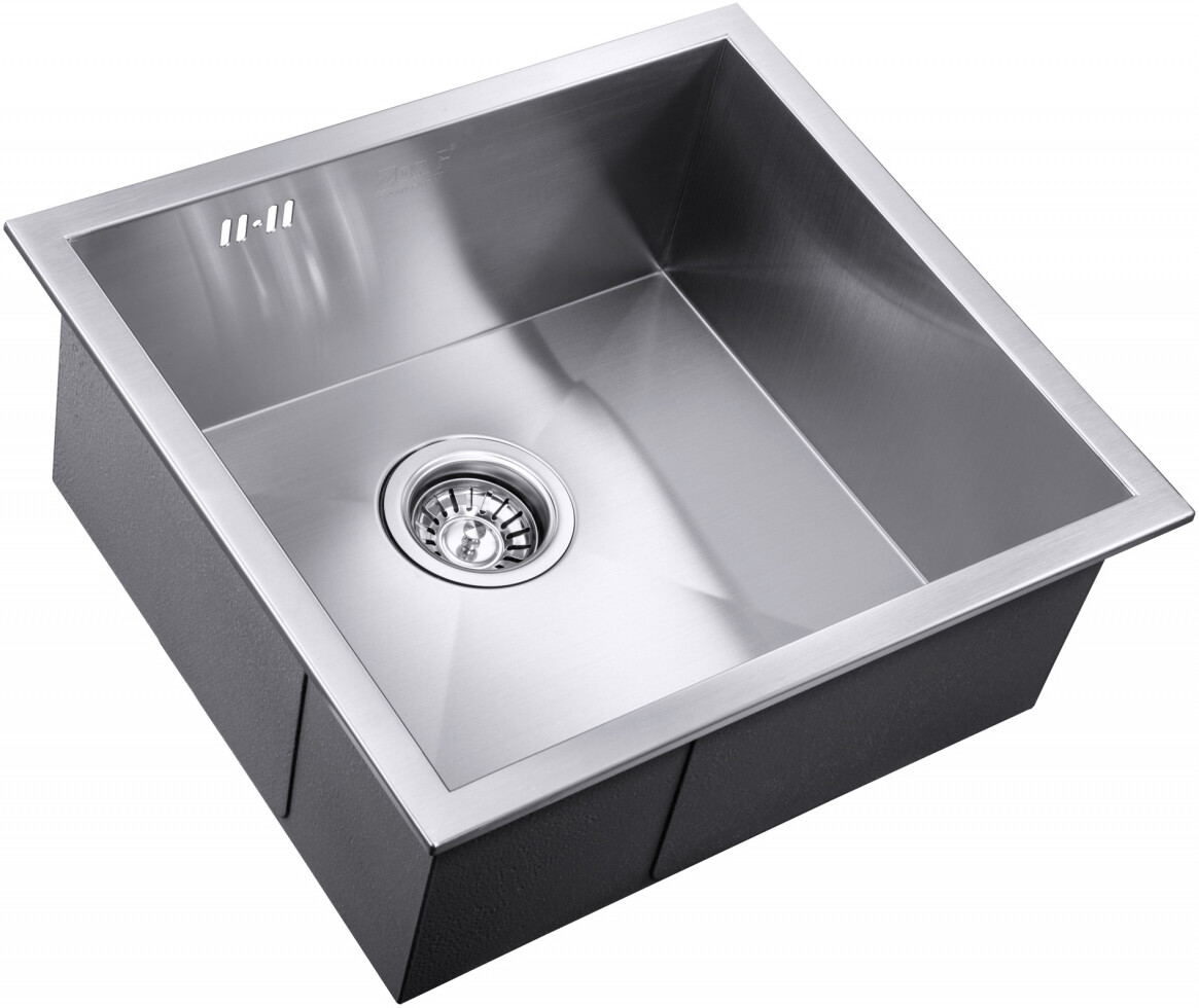 Мойка кухонная ZorG Inox RX 4844 из нержавеющей стали, сталь RX-4844