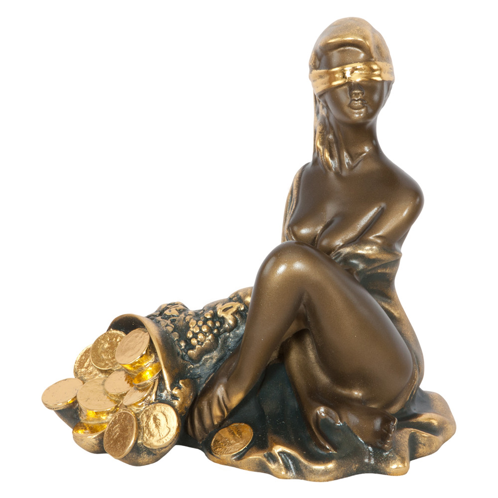 22382 Статуэтка Фортуна 4 Бронза BOGACHO 4627138239735 - Вид №3