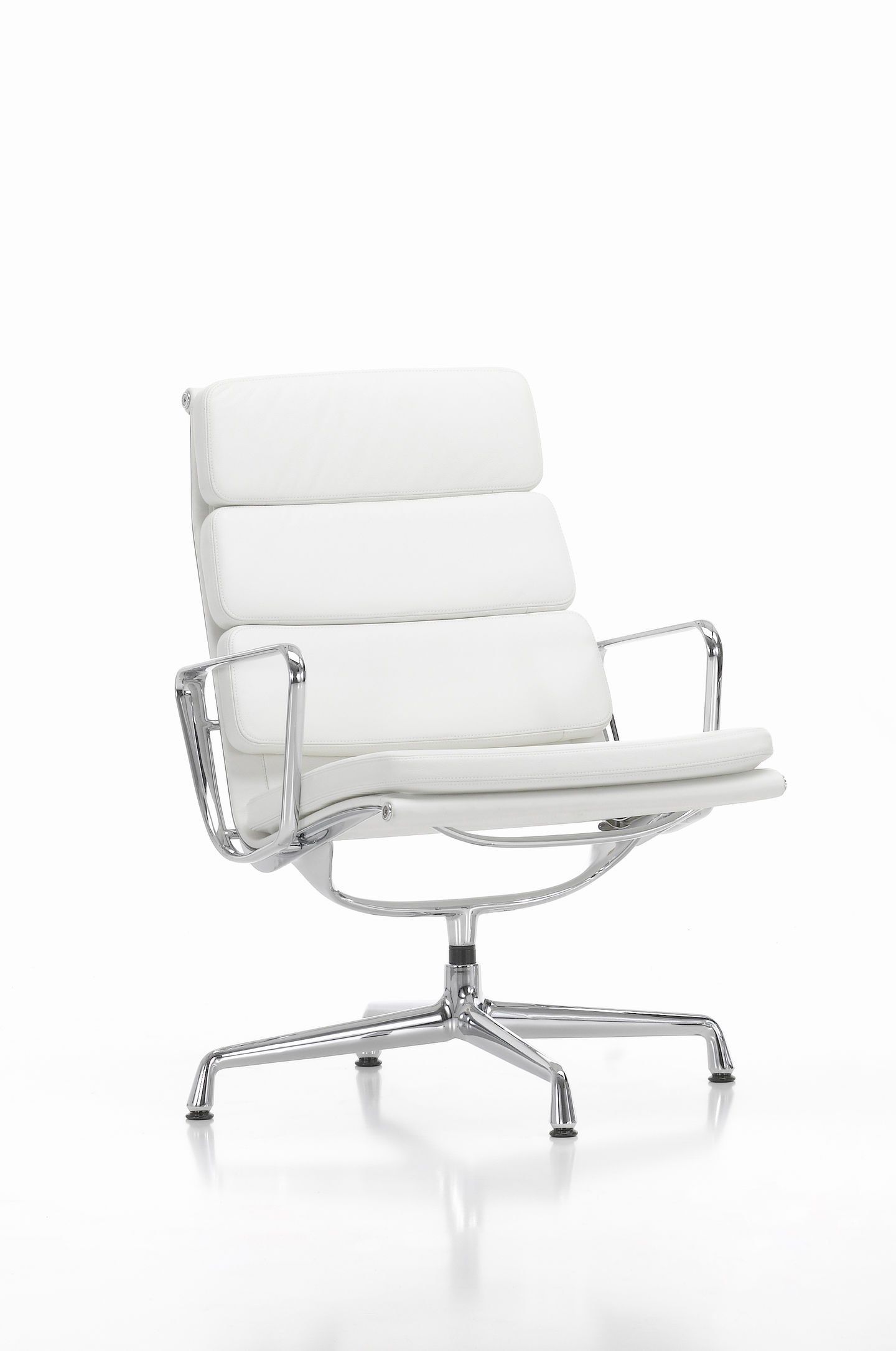 5 спиц подлокотник кожаный поворотный операционный офисный стул VITRA Eames Soft Pad Group ARCH-00124733 - Вид №19