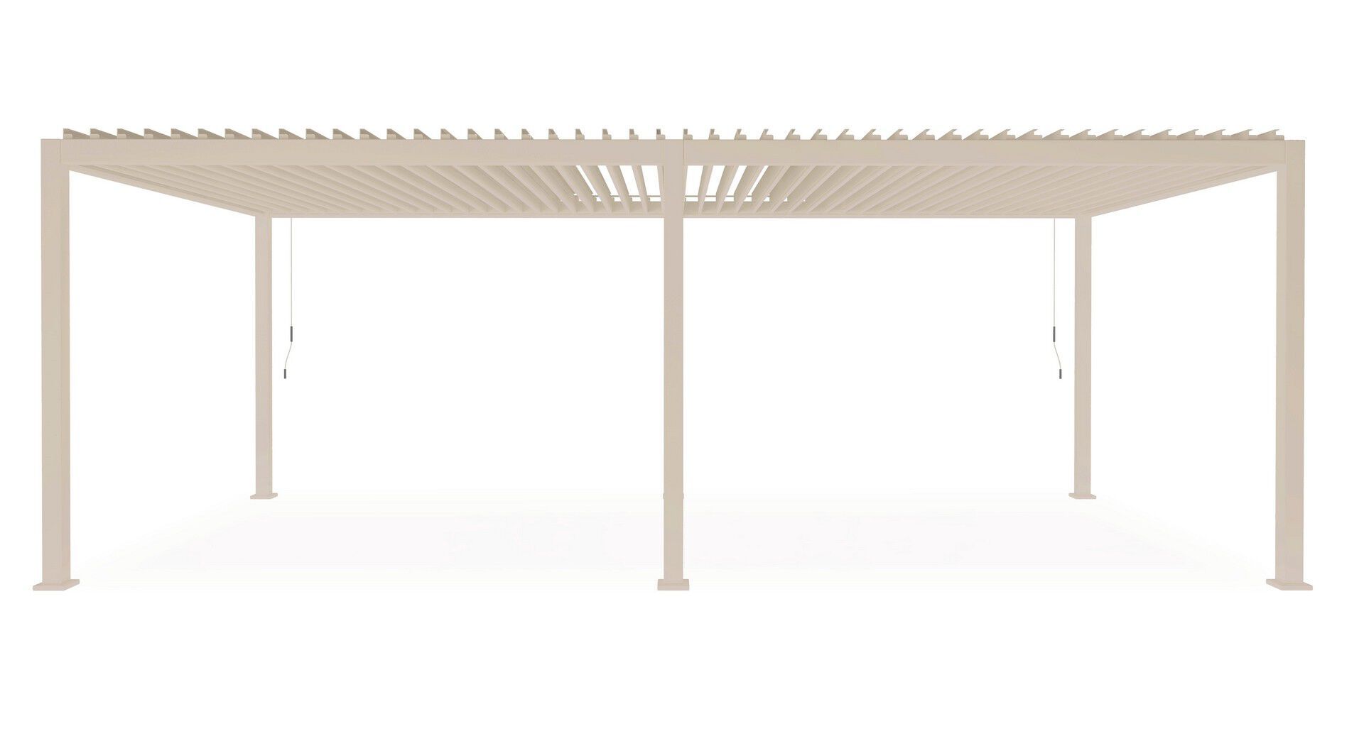 Самонесущая пергола из алюминия с поворотными пластинами BIZZOTTO OCEAN ARCH-00042235 - Вид №93