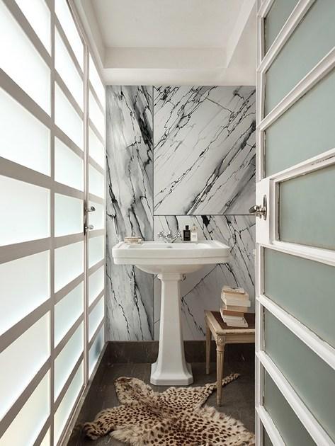 Wall&decò Водонепроницаемые обои из стекловолокна с эффектом мрамора Wet system 16 sun-id-1496926 - Вид №1