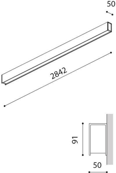 Arkoslight Настенный светильник из алюминия Fifty custom sun-id-1446459 - Вид №5